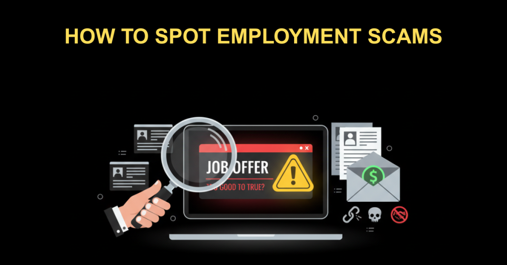 How to Spot Employment Scams
